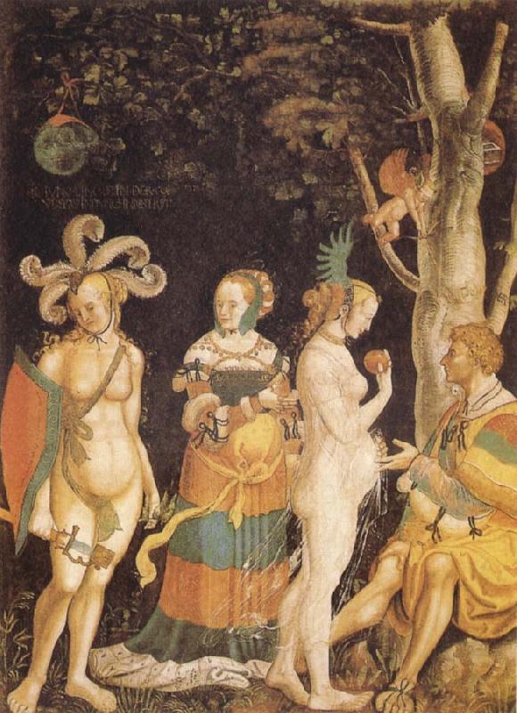 MANUEL, Niklaus The Judgement of Paris